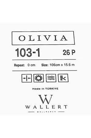 modern vinil duvar kağıdı 103-1 | wallert olivia, gri, kağıt taban taban + vinil kaplama - 16.5 m²