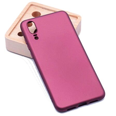 Smcase Huaweı P20 Soft Lüks Silikon Kılıf