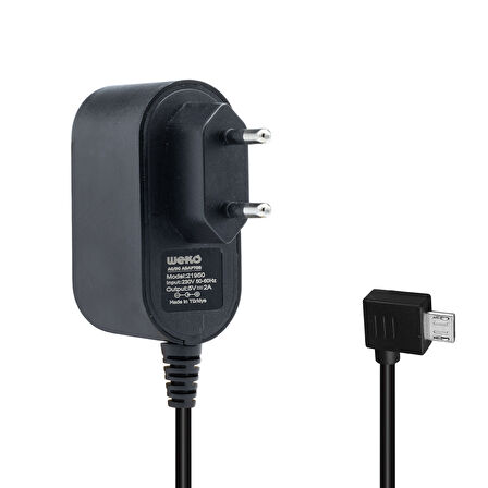 WEKO - 5 VOLT - 2 AMPER MICRO USB UÇ YERLİ ÜRETİM TABLET ADAPTÖRÜ