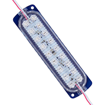 POWERMASTER - MODÜL LED 12V 3.6W MAVİ FLAŞLI YANIP SÖNEN 2835