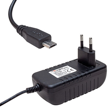 POWERMASTER PM-7919 12 VOLT - 2 AMPER MICRO USB TABLET PC ADAPTÖRÜ