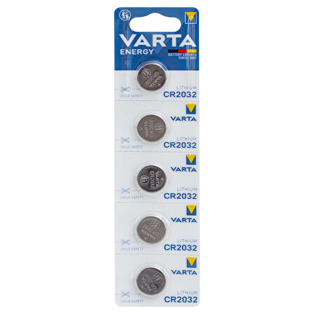 CR2032 VARTA 3 VOLT LİTYUM PİL (5Lİ PAKET FİYATI)