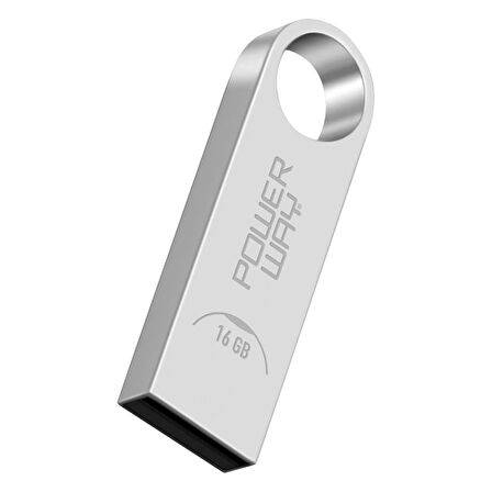 FLASH BELLEK POWERWAY 16 GB METAL USB 2.0