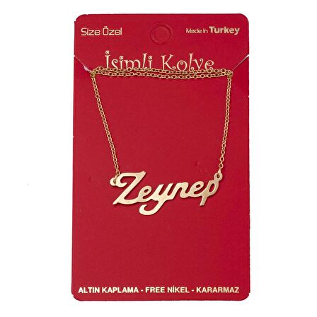 Zeynep isimli kolye