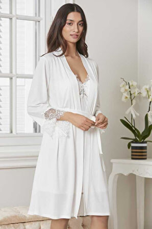 Pierre Cardin 5040 6'lı Modal Gecelik Sabahlık Çeyiz Seti