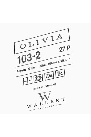 modern vinil duvar kağıdı 103-2 | wallert olivia, gri, kağıt taban taban + vinil kaplama - 16.5 m²
