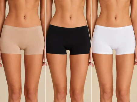 Intive Comfort Yok Hissi Uyandıran Lazer Kesim İz Belli Etmez Orta-Yüksek Bel Kadın Boxer