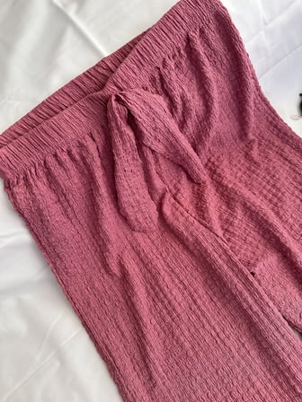 Intive Cool Comfort Waffle Kumaş Pamuklu Nefes Alabilir Basic Yazlık Jogger Pantolon (Cepsiz)