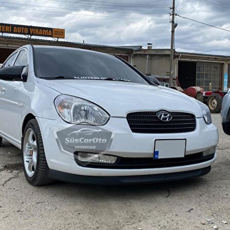 Hyundai Accent Era 2006-2012 Uyumlu Üniversal Astra H lip Esnek Ön Lip 2 Parça Tampon Altı Dil Karlık Ön Ek