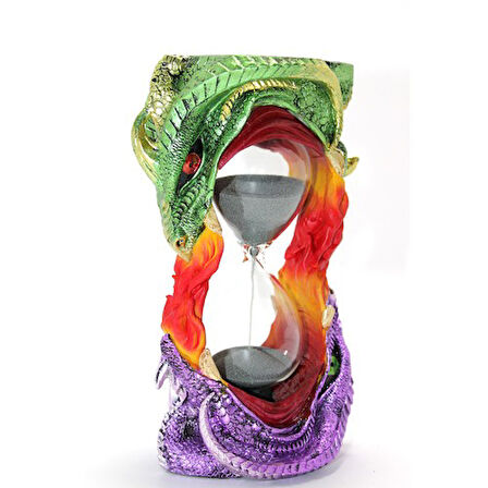 Dragon Tasarımlı Kum Saati Model 1