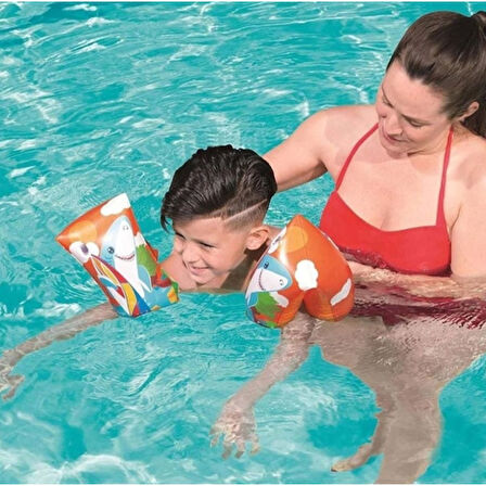 Sevimli Desenli Büyük Çocuk Deniz Kolluğu (6-12 Yaş) 