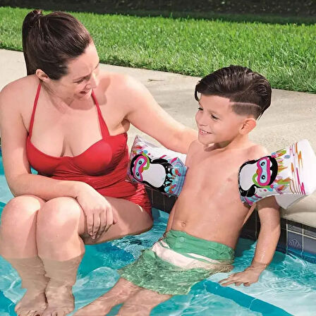 Sevimli Desenli Büyük Çocuk Deniz Kolluğu (6-12 Yaş) 