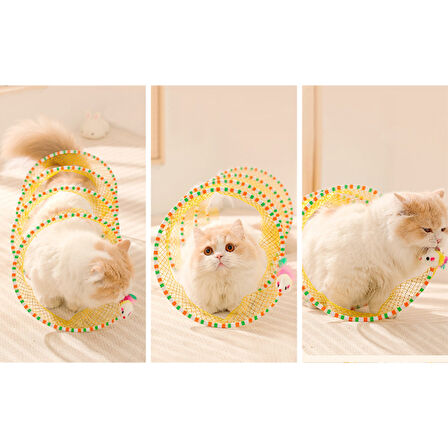 Katlanabilir Kedi Tüneli