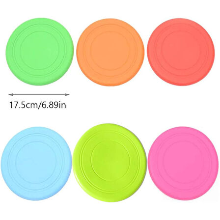 Silikon Frizbi Köpek Oyuncağı 