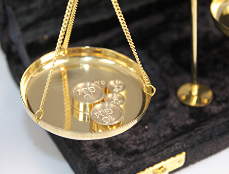 Pirinç Terazi 40 Gr 