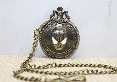 Spiderman Tasarımlı Köstekli Saat Model 2 