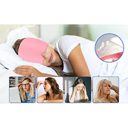 Rahatlatıcı Jel Migren Kafa Bandı