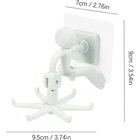 Döner Başlı Rambo Askılık