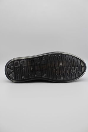 Hakiki Deri Termo Taban Bağcıklı Casual Ayakkabı 1033235119 Siyah