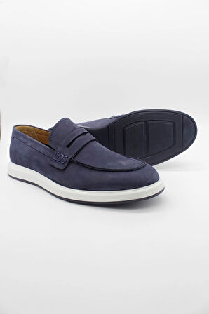 %100 Deri Bağcıksız-Tokasız Casual Ayakkabı 1033250156