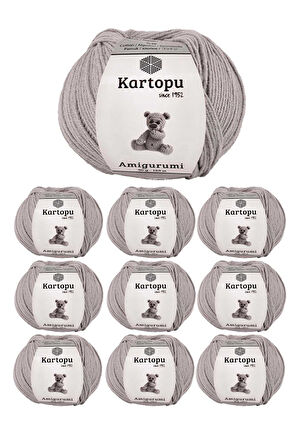 10 Adet Amigurumi El Örgü İpi 50gr 991