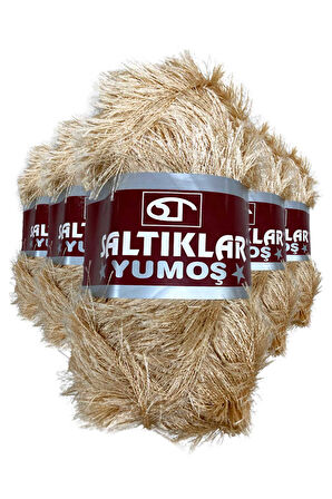 5 Adet Yumoş Sakallı El Örgü Ipi Yünü 100