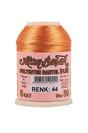 3 Adet Altınbaşak Oya ve Dantel İpi 20 gr - Royaleks - No: 044