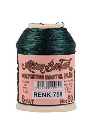 3 Adet Altınbaşak Oya ve Dantel İpi 20 gr - Royaleks - No: 758