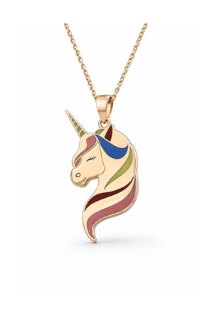 Unicorn Kolye - Rose