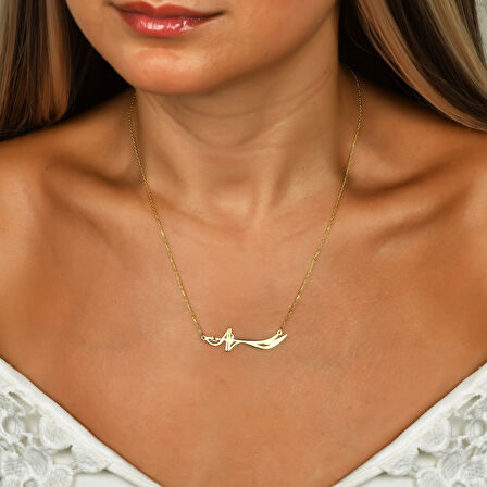 Hz.Ali Zülfikar Kılıcı Gümüş Kolye - Gümüş