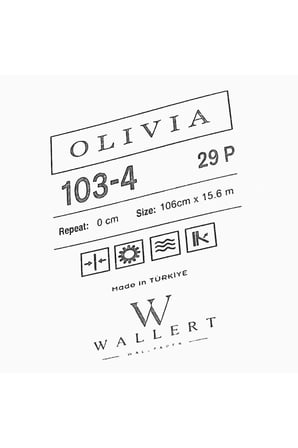 modern vinil duvar kağıdı 103-4 | wallert olivia, bej, kağıt taban taban + vinil kaplama - 16.5 m²