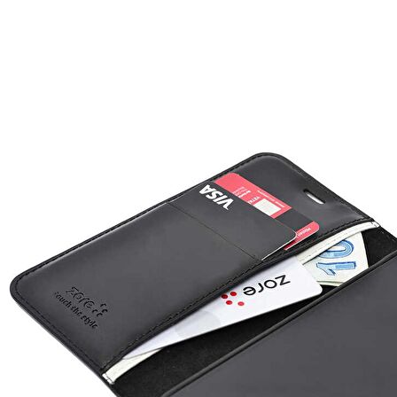 Gpack General Mobile Gm 10 Kılıf Kar Delüx Cüzdan Kartvizitli Kopçalı