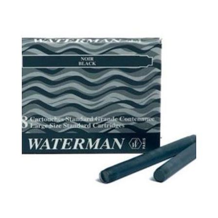 Waterman Kalem Kartuşu Siyah 8 Li S0110850