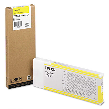 Epson T6064-C13T606400 Sarı Orijinal Kartuş