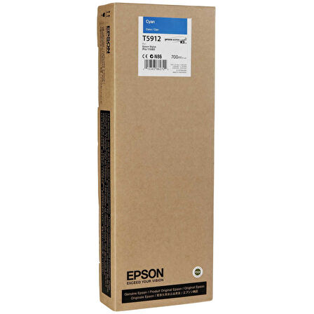 Epson T5912-C13T591200 Mavi Orijinal Kartuş