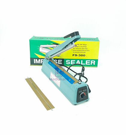 Poşet Ağzı Torba Kapatma Yapıştırma Makinası Demir 30 Cm 