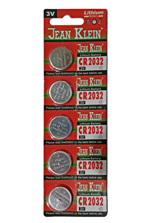 Baskül -Terazi Pili 5 li Paket  CR2032 - 3V 
