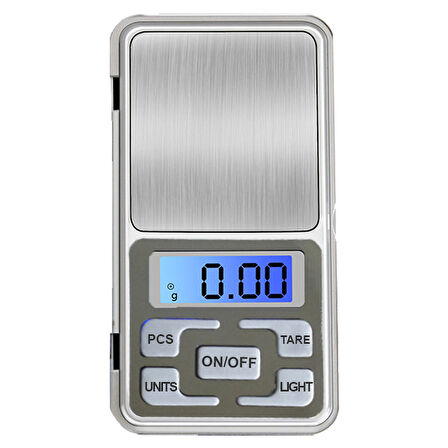 500 GR. MINI DIGITAL HASSAS CEP TERAZİSİ 0.01 GR. 