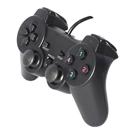 KD-208 USB-PC-PS3 TİTREŞİMLİ JOYSTİCK 1.8 METRE KABLOLU OYUN KOLU 
