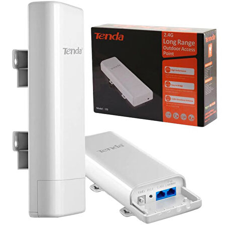 TENDA O3 5 KM MESAFE 150 MBPS DIŞ MEKAN ACCESS POINT 