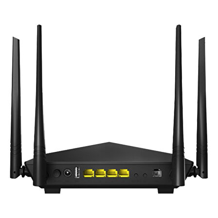 TENDA V12 AC1200 DUAL BAND 4XGIGABIT PORT 1200 MBPS VDSL MODEM 