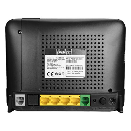 SG-V400 2.4GHZ 300 MBPS KABLOSUZ VDSL/ADSL2+ VOIP MODEM ROUTER 