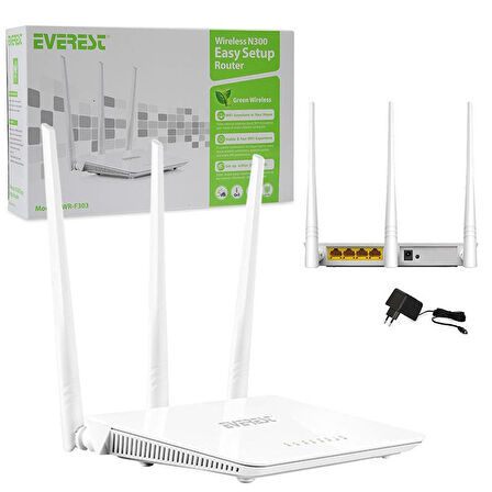 EWR-F303 2.4 GHZ 300 MBPS 4 PORT KABLOSUZ ROUTER 