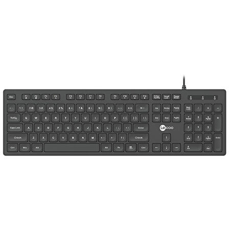 KB102 USB KABLOLU SİYAH Q KLAVYE 