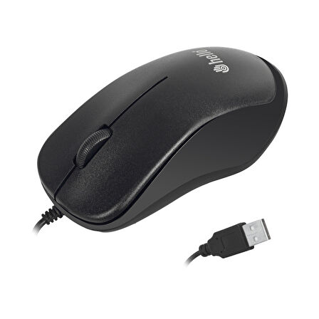HL-38 1000 DPI KABLOLU OPTİK SİYAH MOUSE 
