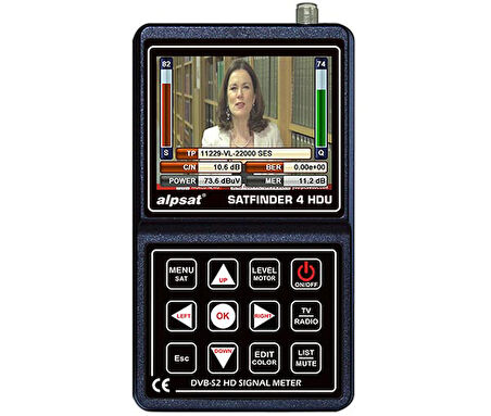SATFINDER AS04-HDU 4 HD ULTRA 3.5 LCD EKRANLI UYDU YÖN BULUCU 