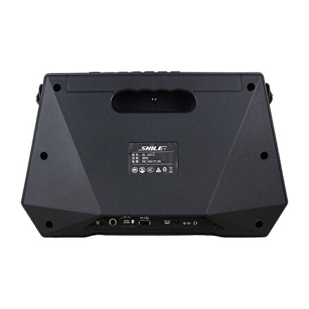 SL-3A İKİ EL MİKROFONLU KUMANDALI USB/SD/BT PORTATİF HOPARLÖR 