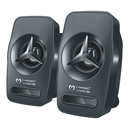 MAGICVOICE T-19 1+1 USB PC MİNİ HOPARLÖR (2X3 WATT) 