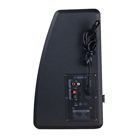 KX-2 EL MİKROFONLU KUMANDALI USB+SD+BT TAŞINABİLİR HOPARLÖR 