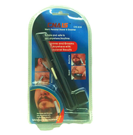 Cnals Cn-638 Siyah Burun Yanak Kıl Makinesi 